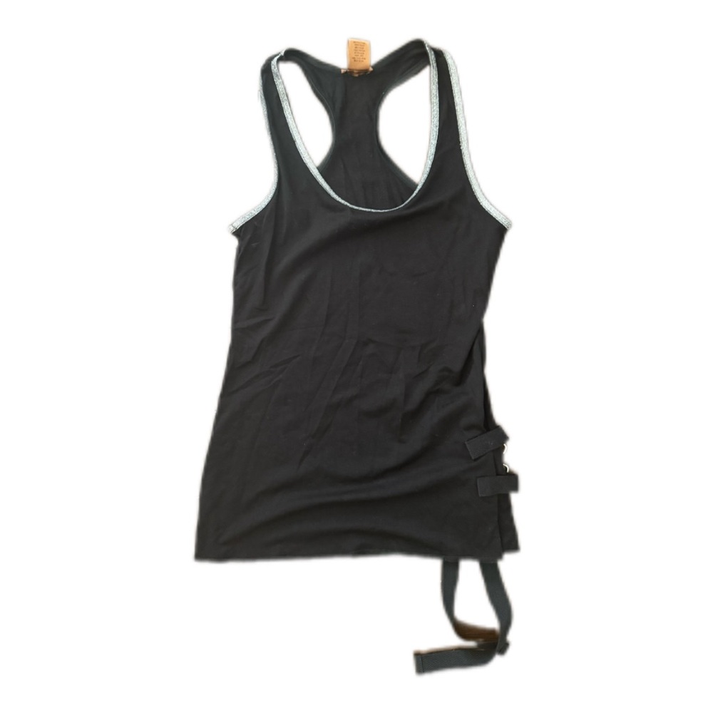 ʚ Arden B. Black racerback adjustable tank top ɞ